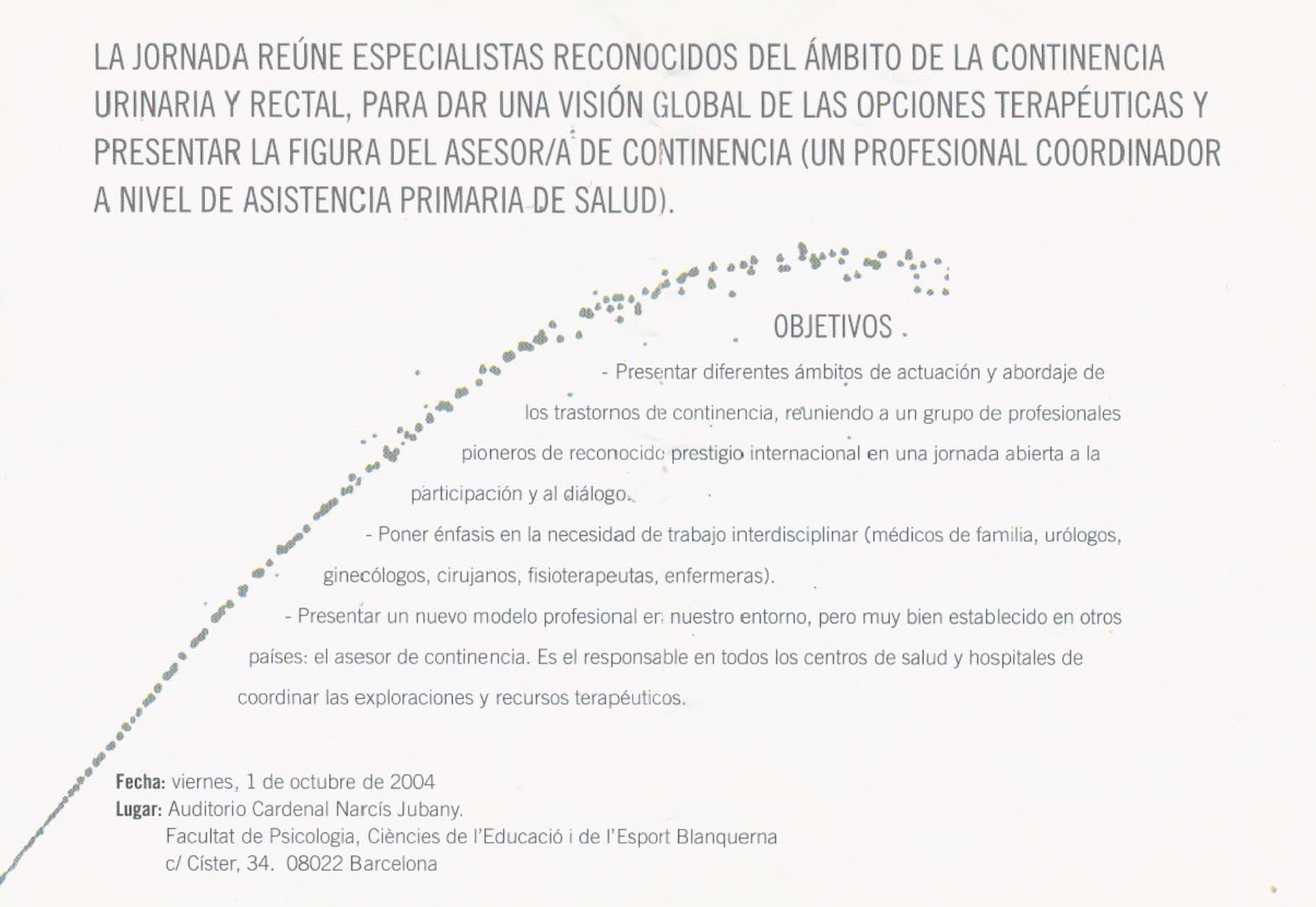 jornada multidisciplinar asociación Continentia2004