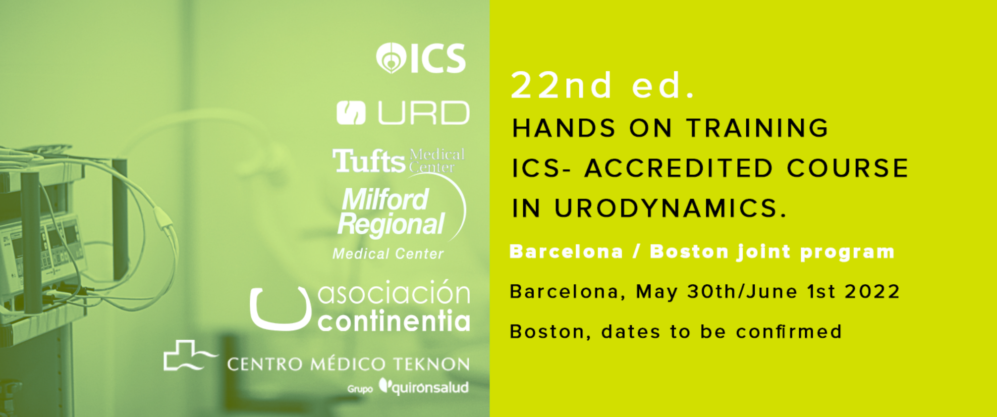 acredited course in urodynamics